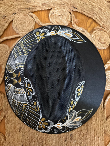 Hand-Painted Hat – The Artisan Boutique Co display picture 1