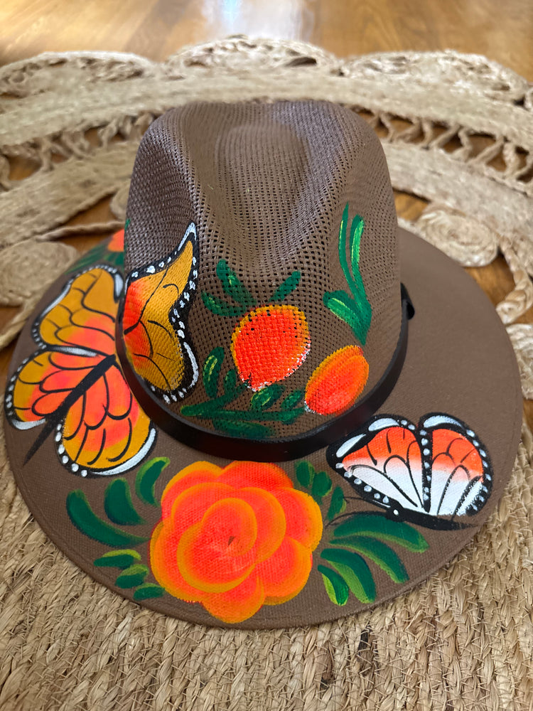Hand-Painted Hat