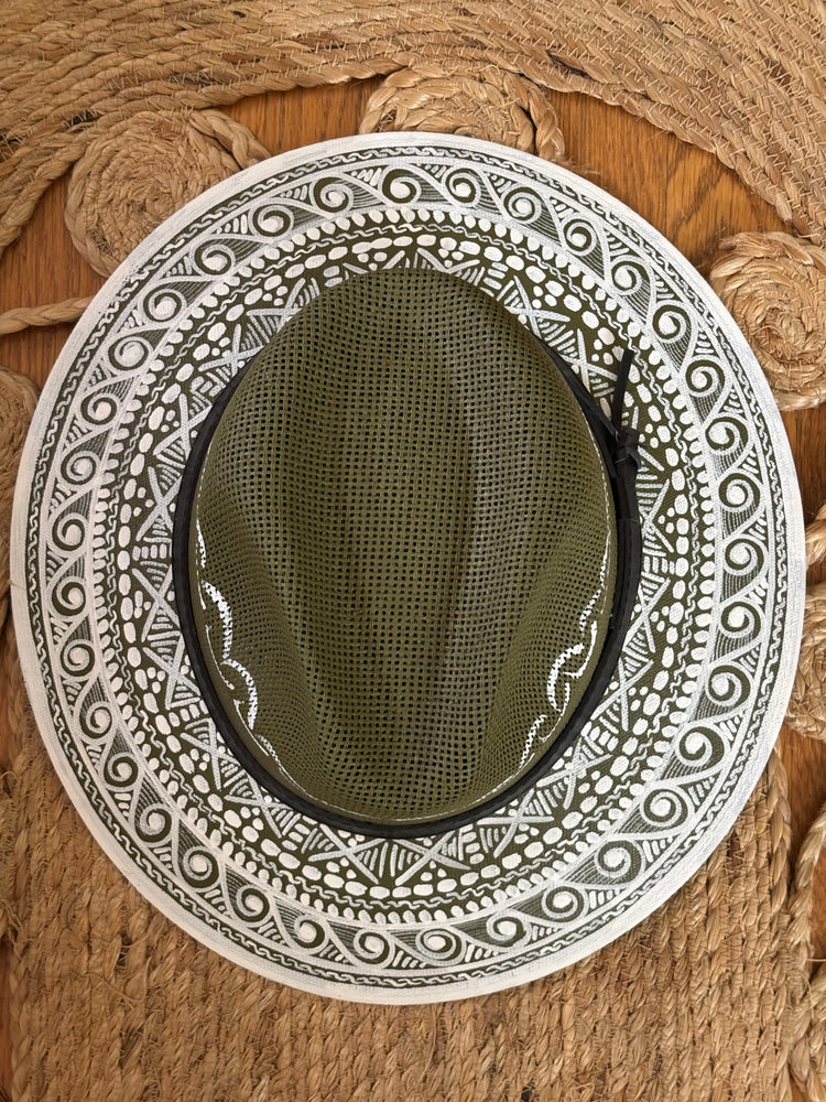 Hand-Painted Hat