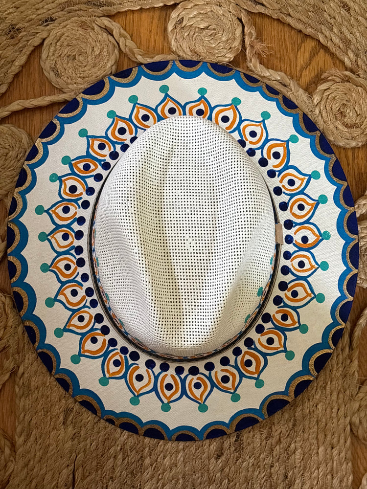Hand-Painted Hat