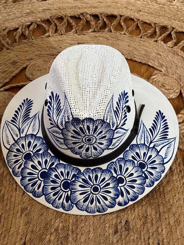 Hand-Painted Hat