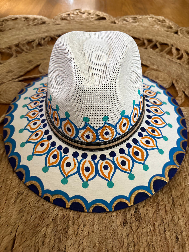 Hand-Painted Hat