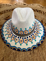 Hand-Painted Hat
