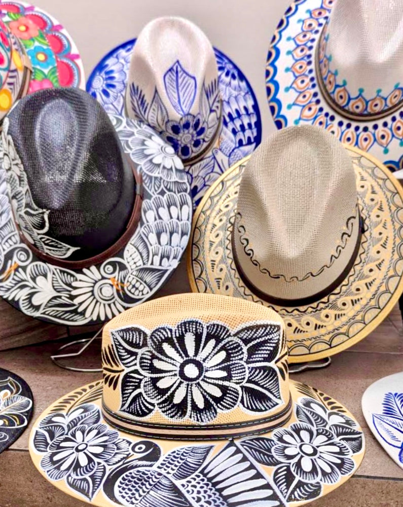 Hand-Painted Hat