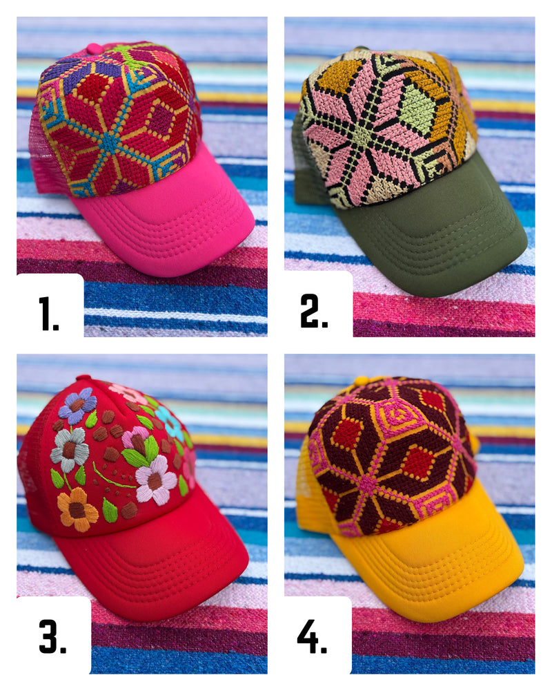 Embroidered Trucker Hat