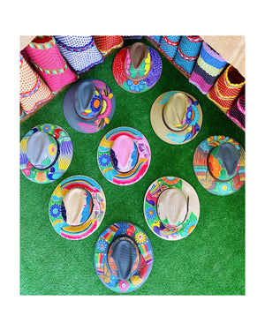Hand-Painted Hats