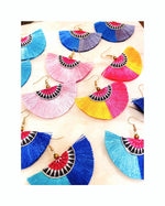 The “Dual Color Fringe” Earring