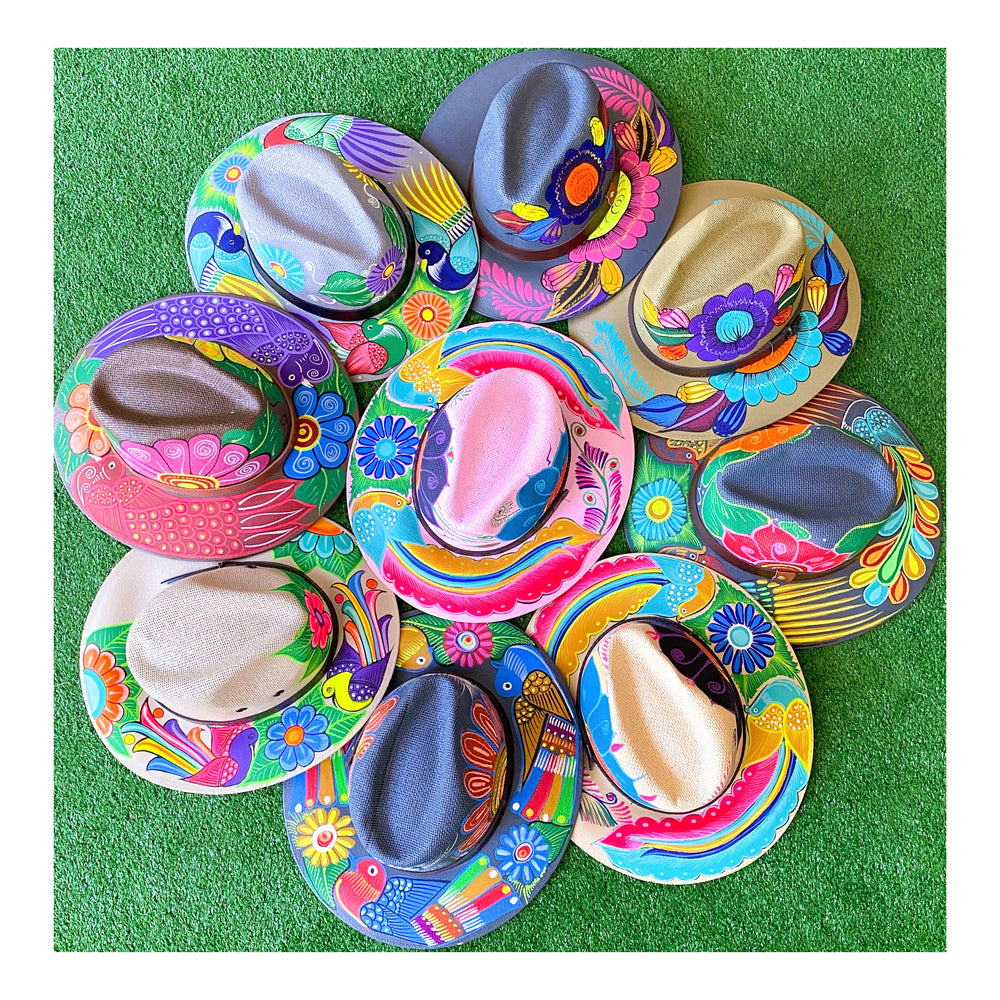 Hand-Painted Hats